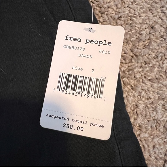 NWT Free People Tie Waist Shorts - Picture 3 of 4